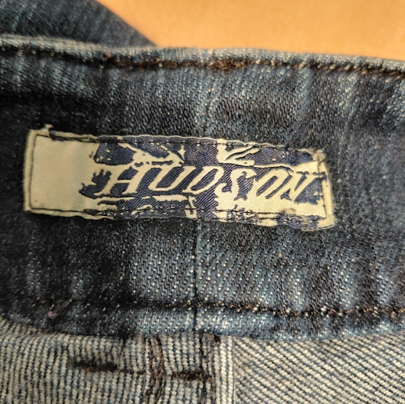 Jeans Size 30 Hudson Boot Cut Inseam 31" Rise 8.5" Womens Signature Style - Picture 3 of 6